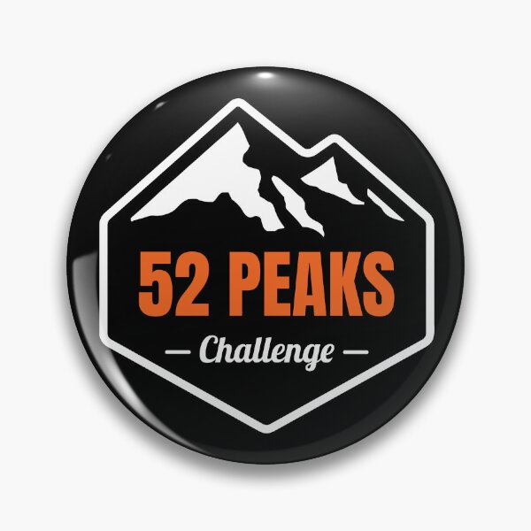 Item preview,  52 Peaks Challenge - orange/white designed and sold by 52 Peaks Challenge.