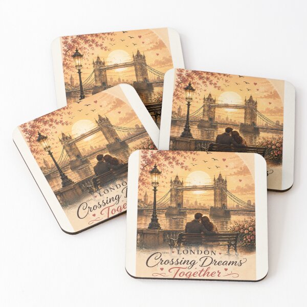 Artikelvorschau, London Crossing Dreams Couple Together  entworfen und verkauft von BagFactoryUK.