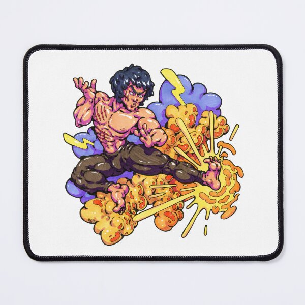 Item preview, Bruce Lee Dragon Kick Fan Art designed and sold by TeZee.