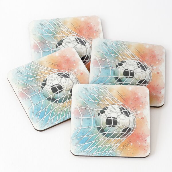 Item preview, Gol Perfecto | Ilustración de Fútbol en Acuarela designed and sold by HeyHas.