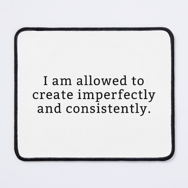 Item preview, Affirmation: Allowed to Create designed and sold by thinkyskunk.