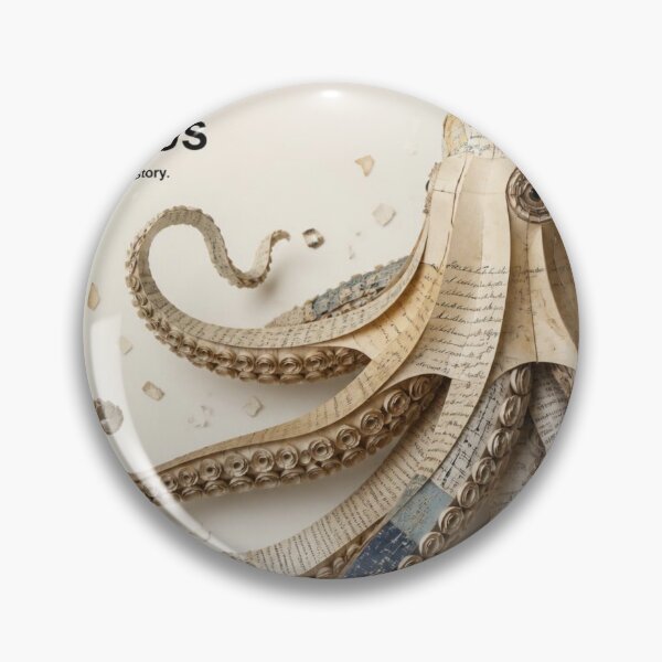 Item preview, The Paper Octopus | Luxury Paper Sculpture Wall Art designed and sold by AtomicThreadCo.