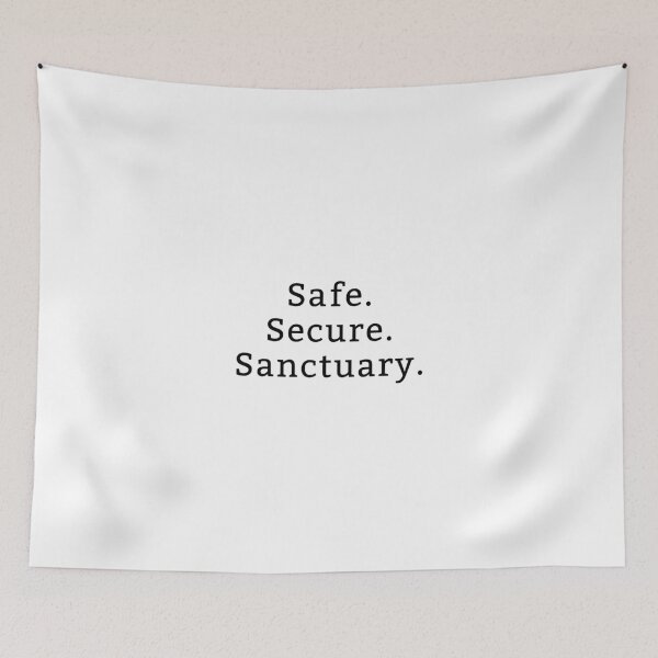 Item preview, Affirmation: Safe. Secure. Sanctuary. designed and sold by thinkyskunk.