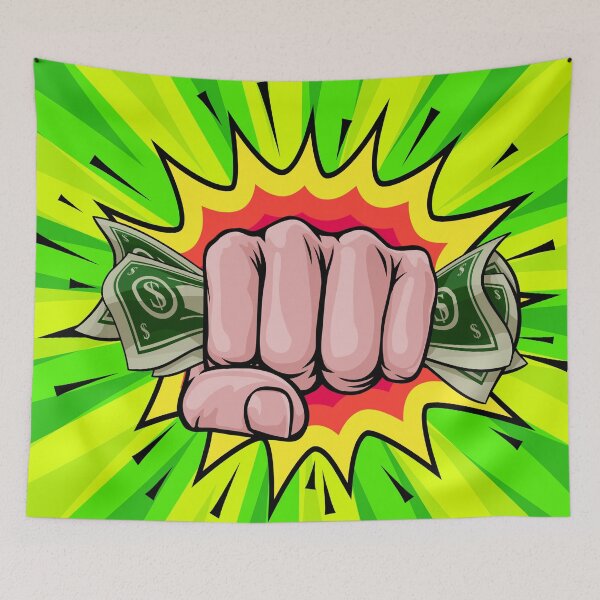 Item preview, Grab The Money Pop Art designed and sold by The Retromotel.