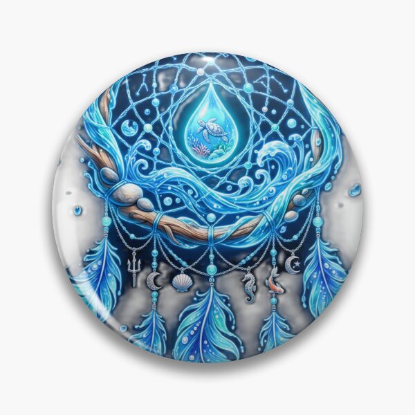 Item preview, Atrapasueños de agua designed and sold by Delightful Dreamcatchers.
