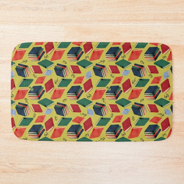 Item preview, Colorful Book Lover Pattern with Reading Glasses designed and sold by studioaudrea.