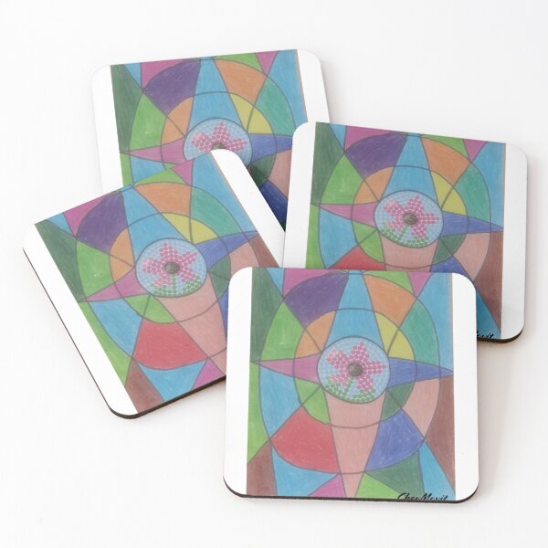Item preview, ChevMovit Abstract Flower Mandala Bernhard Edition designed and sold by ChevMovit.