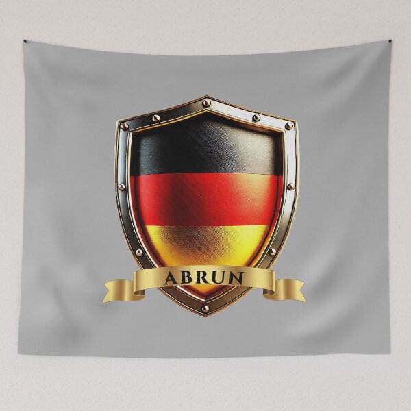 Item preview, Abrun German Heritage Crest Shield designed and sold by Highlandkings.