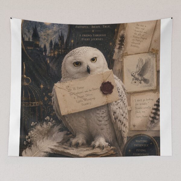 Item preview, Hedwigs Letter designed and sold by Weird & wonderful .