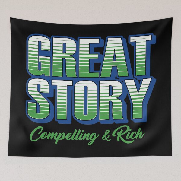 Item preview, Great Story Compelling and Rich designed and sold by ZZDeZignZ.