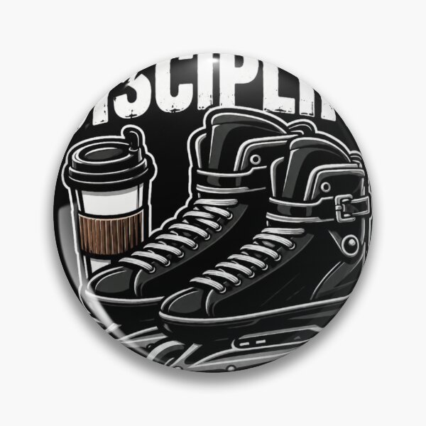 Item preview, Fueled By Discipline Built By Grind Rollerblading Gym Motivation designed and sold by Digistore1221.