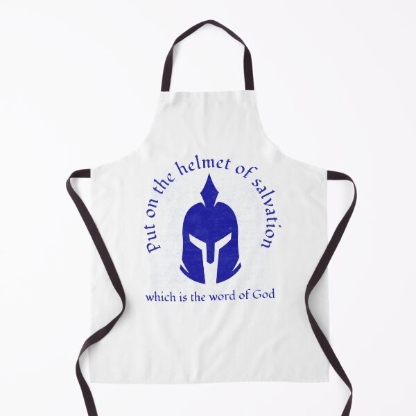 Item preview, Copy of Put on the helmet of salvation Blue designed and sold by Kingdompurpose.