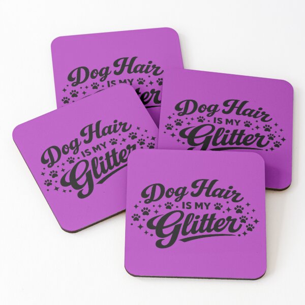 Item preview, Dog Hair Is My Glitter – Funny Dog Lover Quote  designed and sold by DesignHouse07.