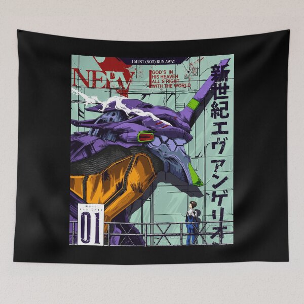Item preview, Neon Genesis Evangelion Death And Rebirth designed and sold by EchoMyriadArt.