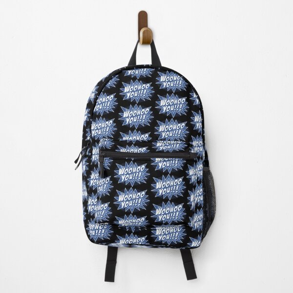 Item preview, Woohoo You!!! in Blue & White designed and sold by ZZDeZignZ.