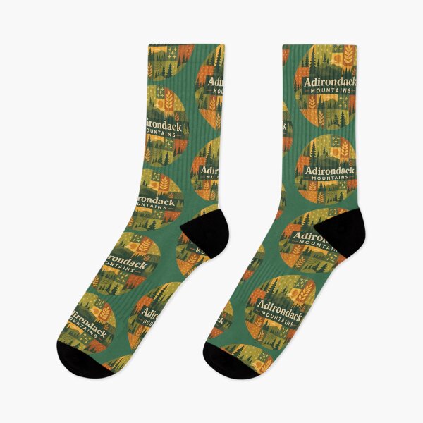 Item preview, Adirondack Mountains designed and sold by Broken Antler Designs .
