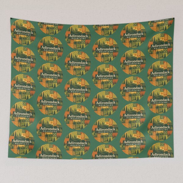 Item preview, Adirondack Mountains designed and sold by Broken Antler Designs .