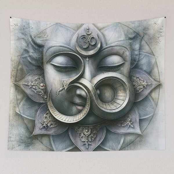 Item preview, The Relief of the Infinite Aum designed and sold by bloorose.