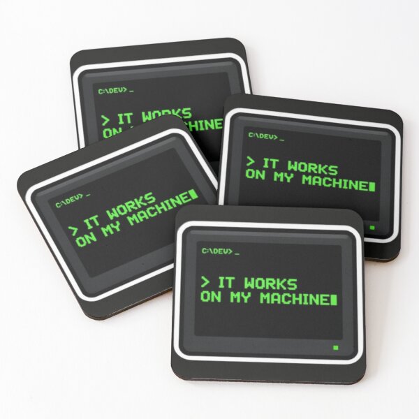 Item preview, It Works On My Machine Programmer designed and sold by BytePrintsCo.
