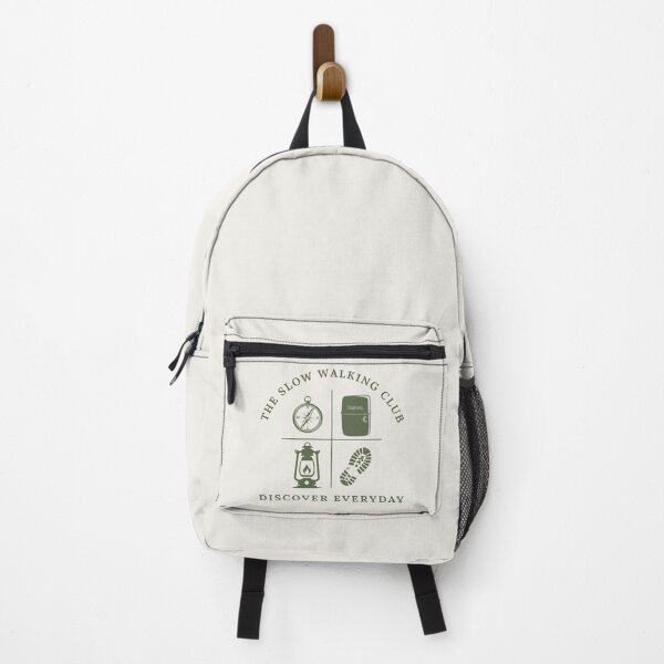Item preview, The Slow Walking Club Discover Everyday Minimalist Nature Explorer Quote designed and sold by Digital-Thought.