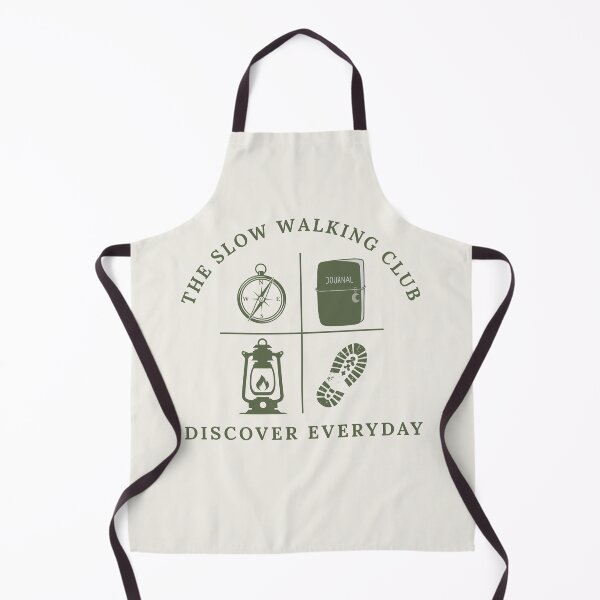 Item preview, The Slow Walking Club Discover Everyday Minimalist Nature Explorer Quote designed and sold by Digital-Thought.