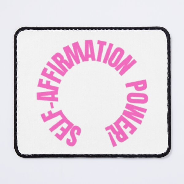 Item preview, Circular Self-Affirmation Typography Design designed and sold by MathoDzns.