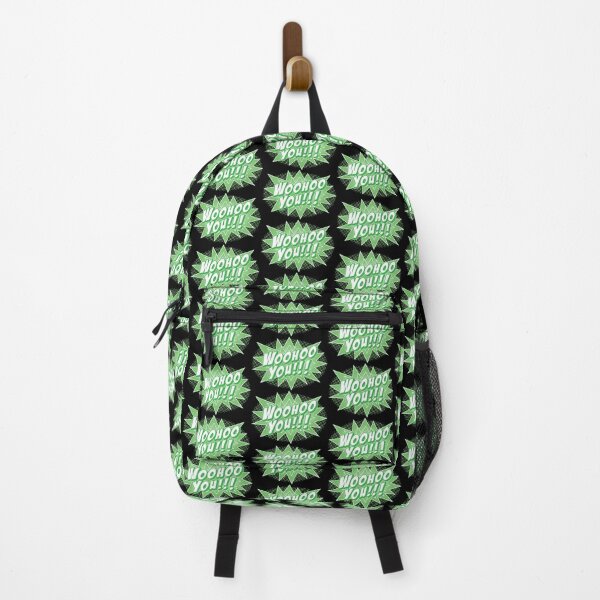 Item preview, Woohoo You!!! in Green & White designed and sold by ZZDeZignZ.