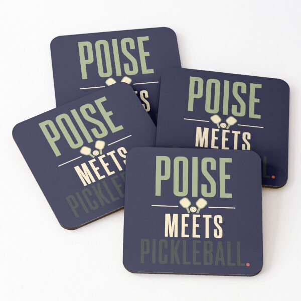 Item preview, Poise Meets Pickleball - Elegant Court Design designed and sold by GoverArt.
