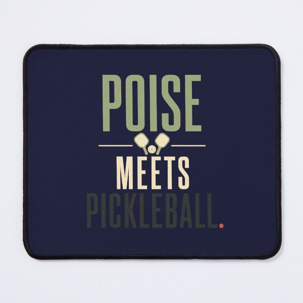 Item preview, Poise Meets Pickleball - Elegant Court Design designed and sold by GoverArt.