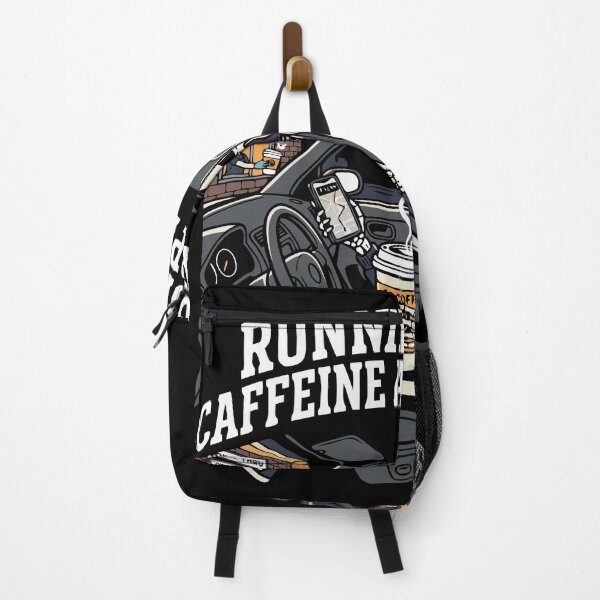 Item preview, Running On Caffeine And Spite – Funny Coffee Addict Skeleton Dark Humor Gift designed and sold by Velustro Shop.