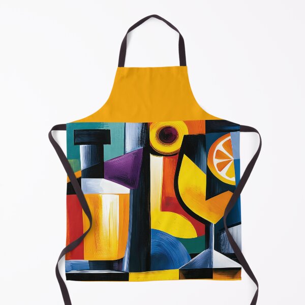 Item preview, Abstract Cocktail Collection - Bold Geometric Mixology in Vibrant Contemporary Color designed and sold by OlfactoART Studio.
