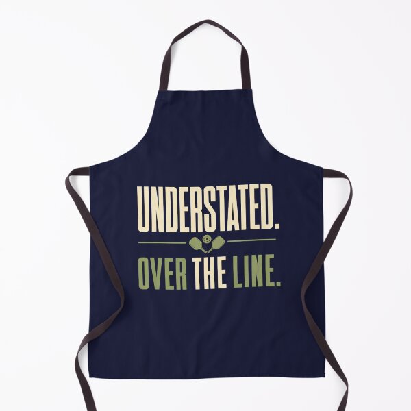 Item preview, Understated Over the Line - Pickleball Quote designed and sold by GoverArt.