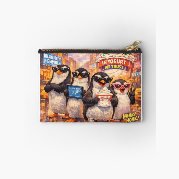 Item preview, „CAT‑EYE CLARITY — URBAN PENGUIN SQUAD” designed and sold by  ViralVisionsCreating .