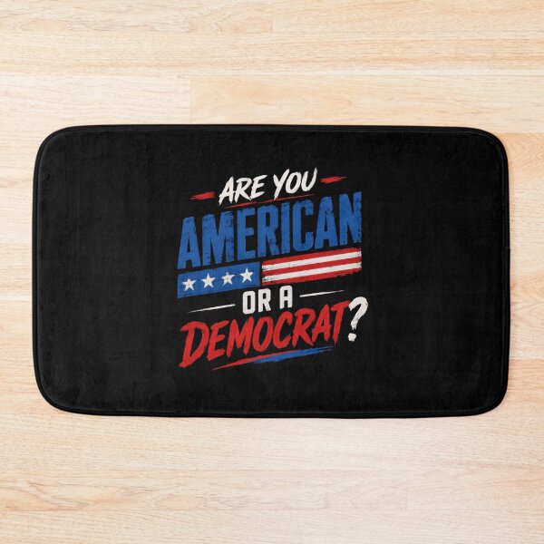 Item preview, Are You American Or A Democrat? Patriot Conservative Republican Politics designed and sold by HumansStuck12.