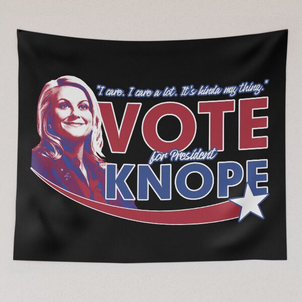Aperçu de l'œuvre Votez Knope créée et vendue par ZZDeZignZ.