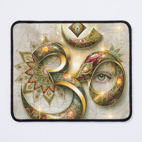 Item preview, The Vision of the Gilded Mandala designed and sold by bloorose.