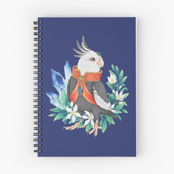 Item preview, Magic White-faced Cockatiel designed and sold by Harpia Mágica.