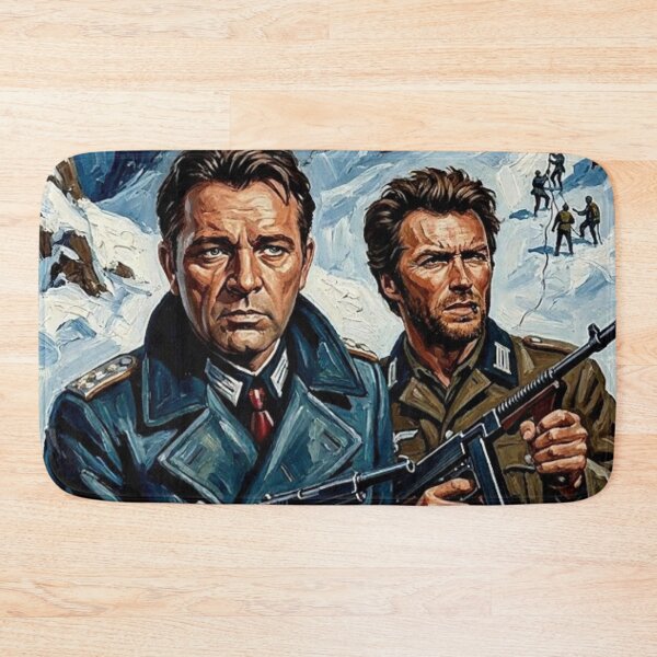 Item preview, Where Eagles Dare Retro WWII Military Action Adventure Tribute Art Movie Poster designed and sold by Art's Diner.