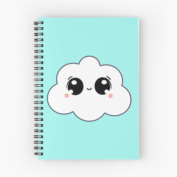 Item preview, Cute Kawaii Happy Cloud Minimalist Design designed and sold by debbiebento.