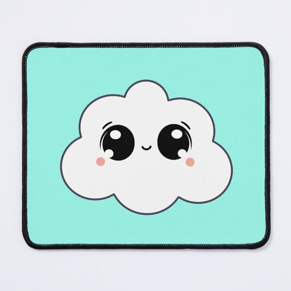 Item preview, Cute Kawaii Happy Cloud Minimalist Design designed and sold by debbiebento.