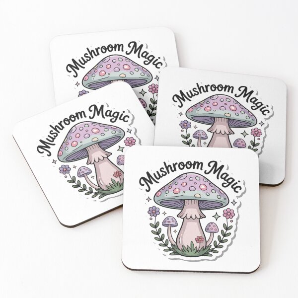 Item preview, Cottagecore Mushroom Sticker - Aesthetic Fairy Garden Pastel Kawaii Art designed and sold by AVACL0.