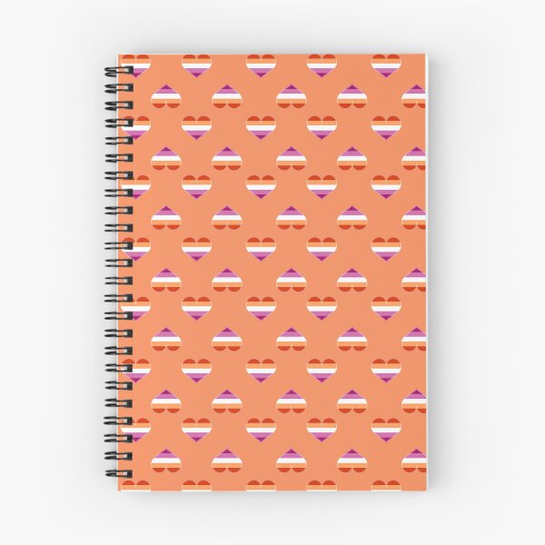 Item preview, Lesbian Pride Heart [Orange Edition] designed and sold by Roxzania.
