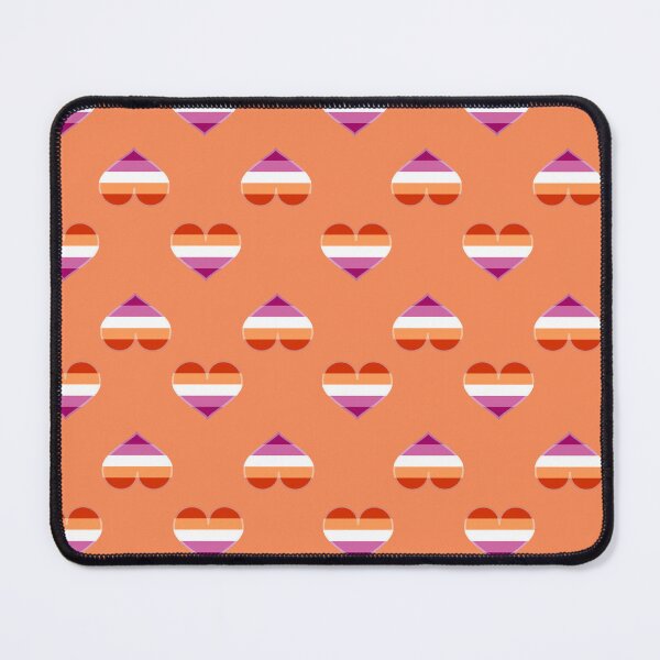 Item preview, Lesbian Pride Heart [Orange Edition] designed and sold by Roxzania.
