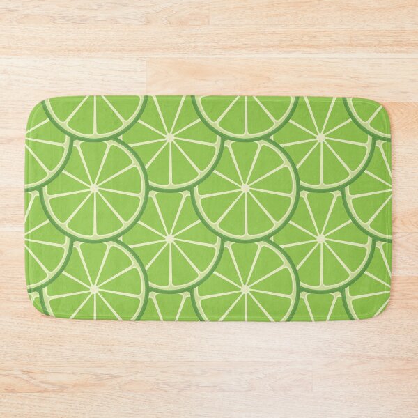 Item preview, Title: Seamless Lime Slice Pattern Background – Fresh Citrus Vector Repeat Design designed and sold by foudart.
