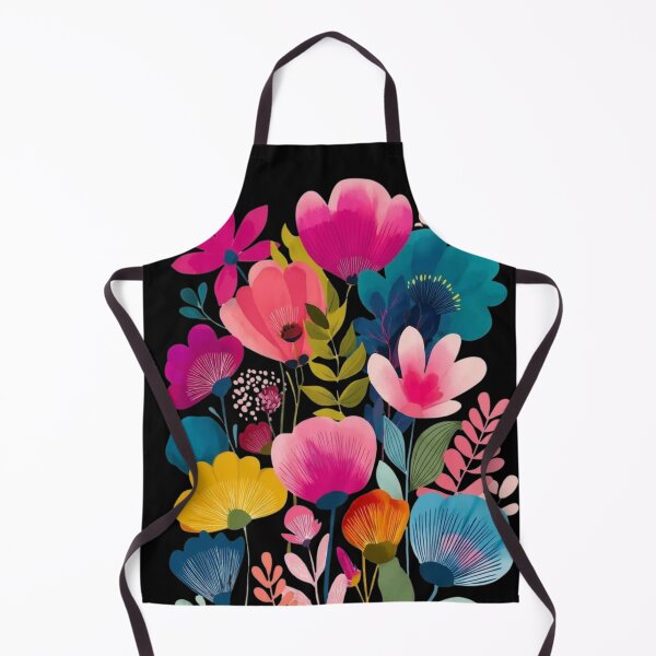 Item preview, Modern Floral Bouquet – Colorful Scandinavian Flower Illustration designed and sold by UUniqueIImprint.