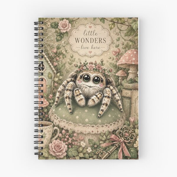 Item preview, Little Wonders in a Charming Garden Jumping Spider designed and sold by Weirdwildco69.
