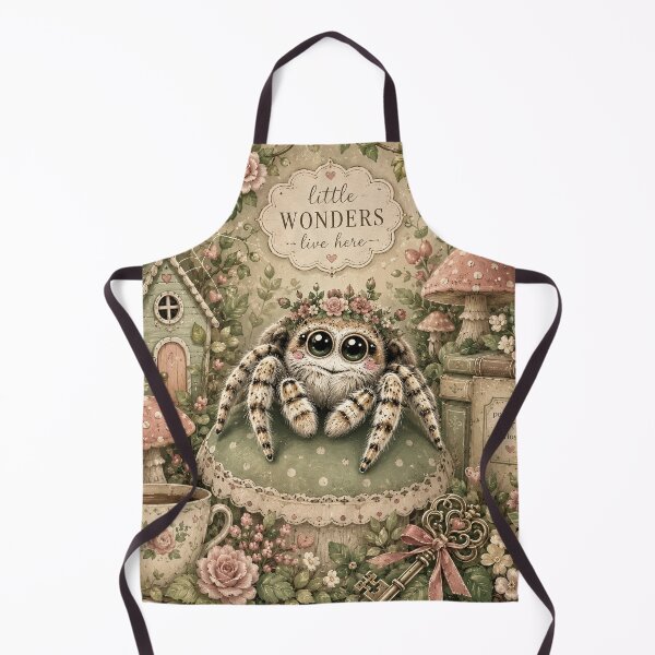 Item preview, Little Wonders in a Charming Garden Jumping Spider designed and sold by Weirdwildco69.