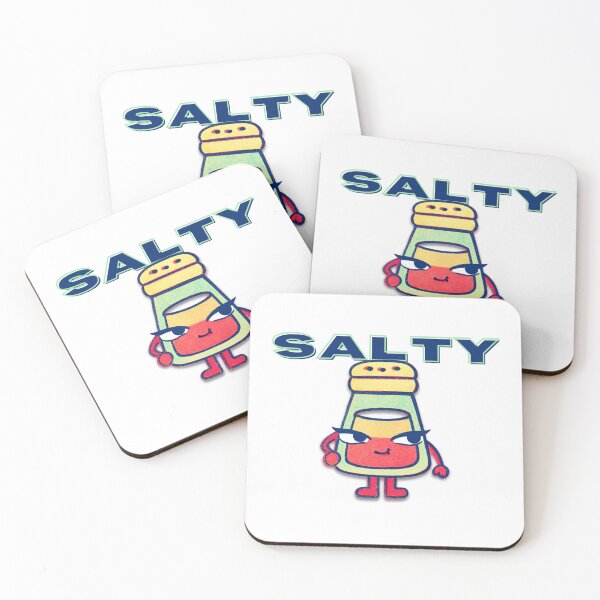 Item preview, Sassy Salty POTS Salt Shaker Cartoon Character designed and sold by pulse_retail.