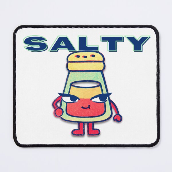 Item preview, Sassy Salty POTS Salt Shaker Cartoon Character designed and sold by pulse_retail.