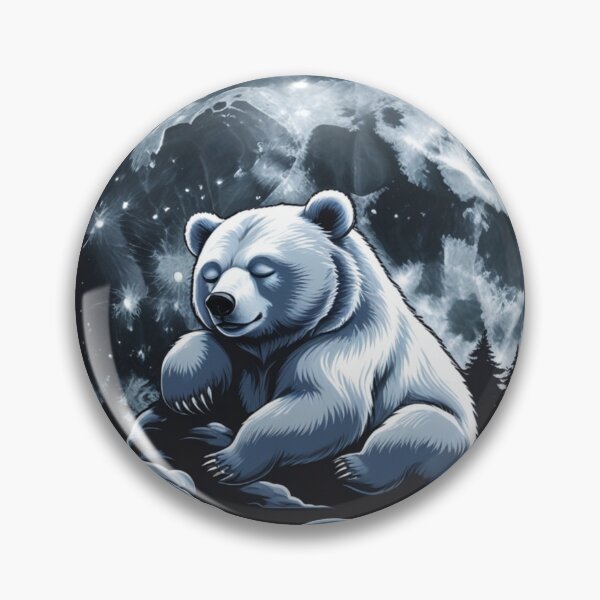 Item preview, Sleeping moon bear designed and sold by kidoramagic.